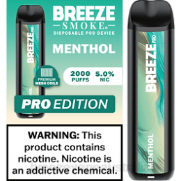 Breeze Pro 2000 Puffs - Breeze vape near me Menthol FRP2L21
