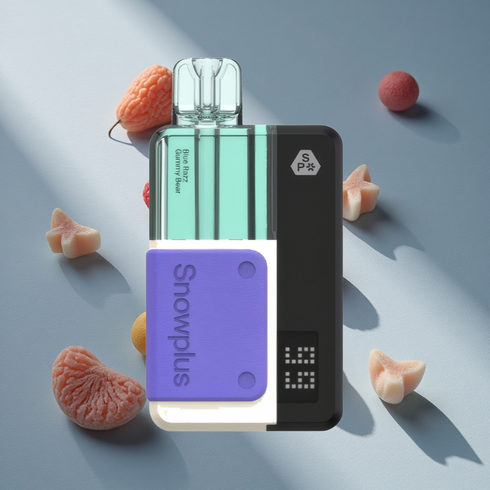 Snowplus Swift 15000 Puffs Dual Mesh Blue Razz Gummy Bear 2+10ml Refill-Set Australia wholesale