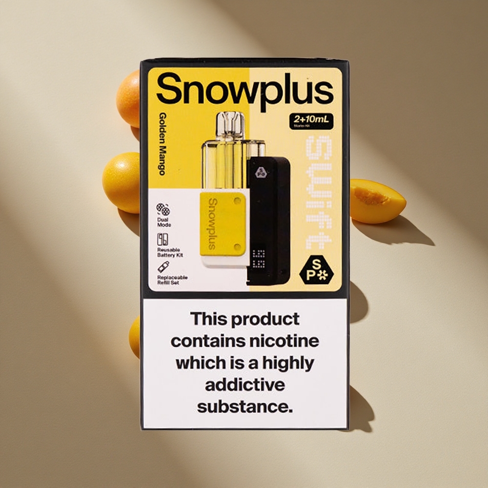 Snowplus Swift 5000 Puffs Dual Mesh 2+10ml Golden Mango Australia wholesale