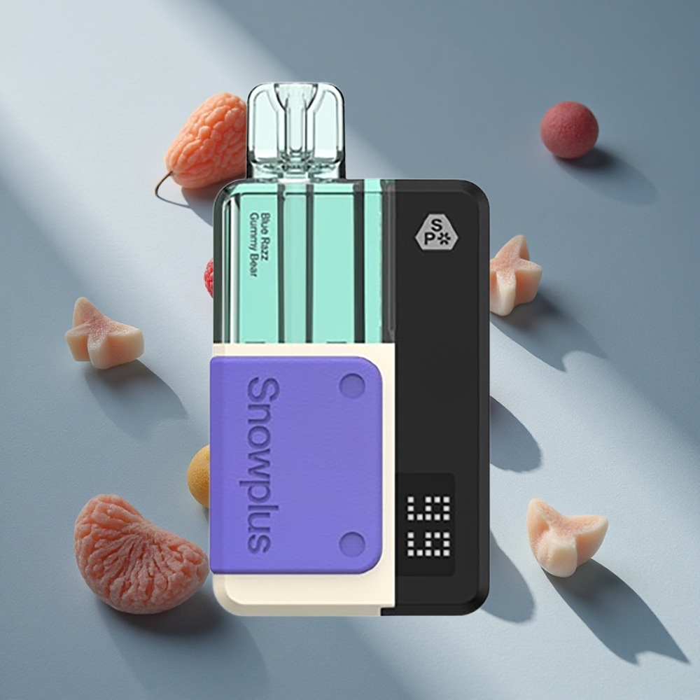Snowplus Swift 5000 Puffs Dual Mesh Blue Razz Gummy Bear 1000 mAh Australia wholesale