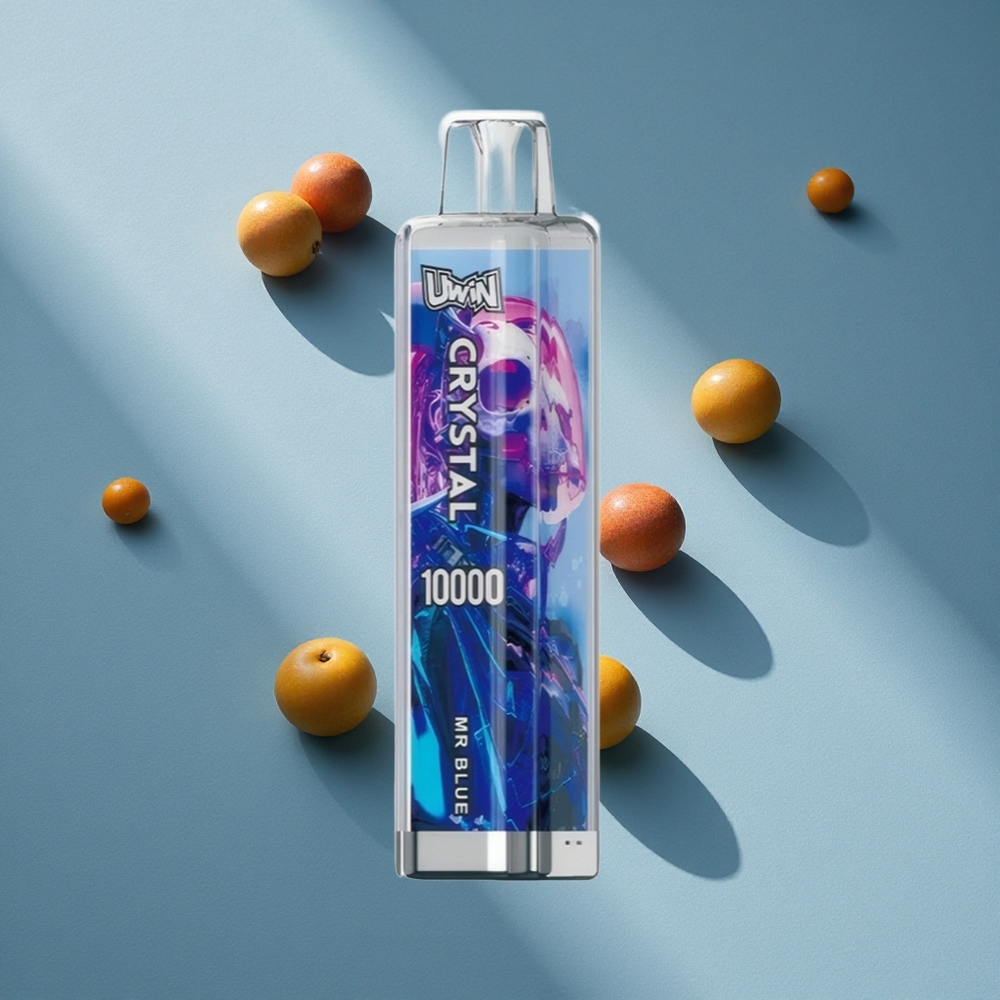 UWIN Crystal 10000 Puffs 18ml RGB Lights Mr Blue Australia Wholesale