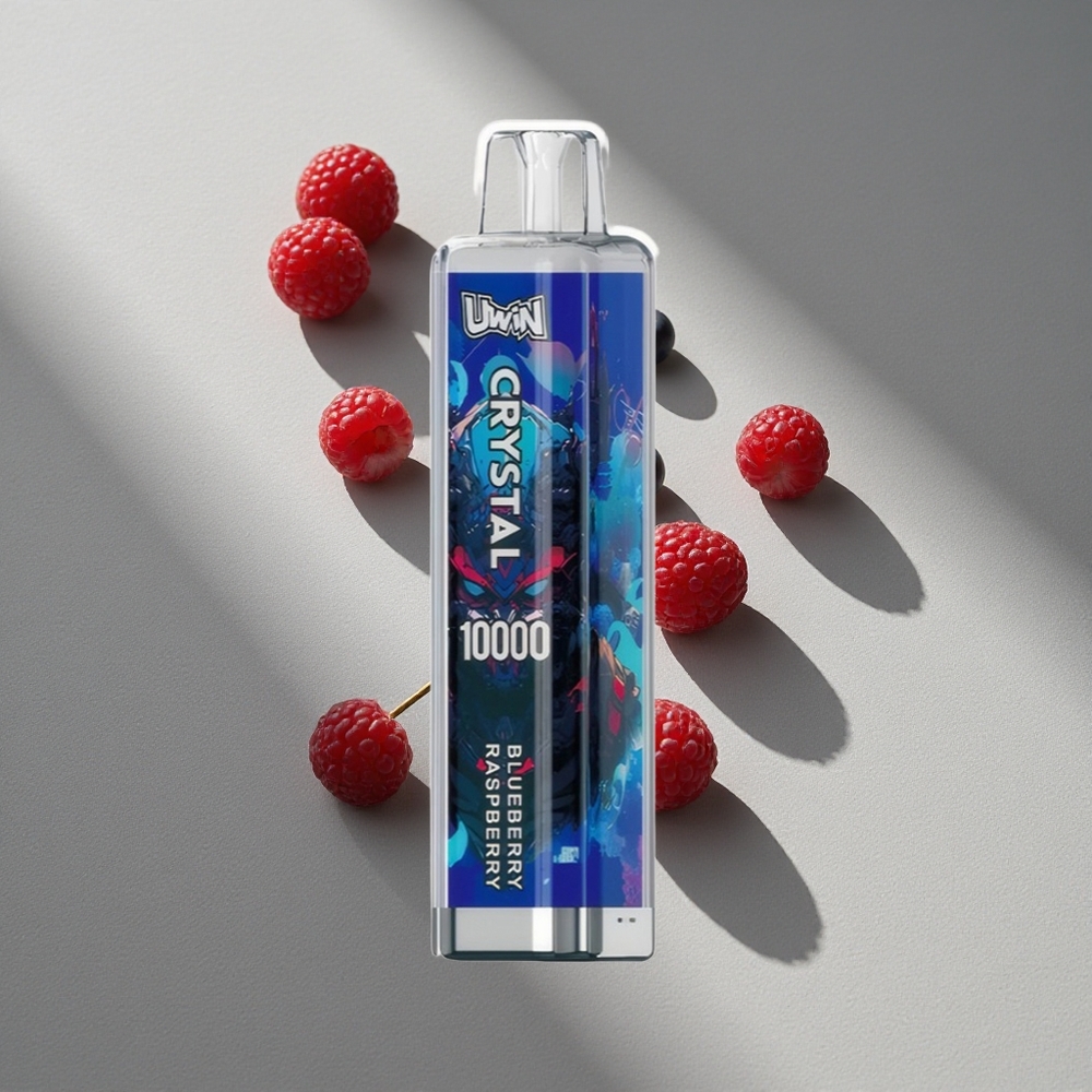 UWIN Crystal 10000 Puffs Blueberry Raspberry RGB Lights Type-C Fast Charging Australia Wholesale
