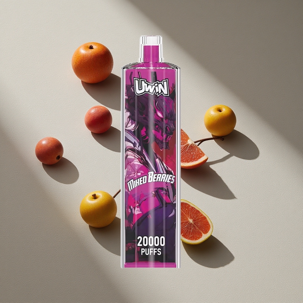 Uwin Shisha Hookah Crystal 20000 Puffs 22ml Mixed Berries Australia wholesale