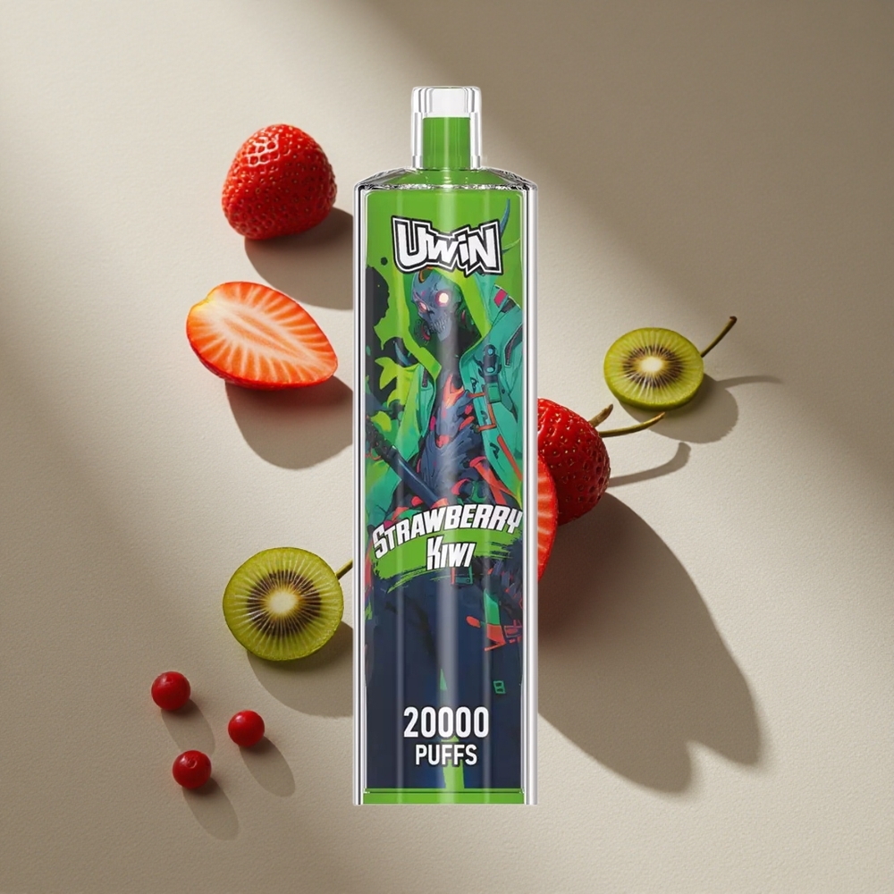 Uwin Shisha Hookah Crystal 20000 Puffs Strawberry Kiwi Mesh Coil Australia Wholesale