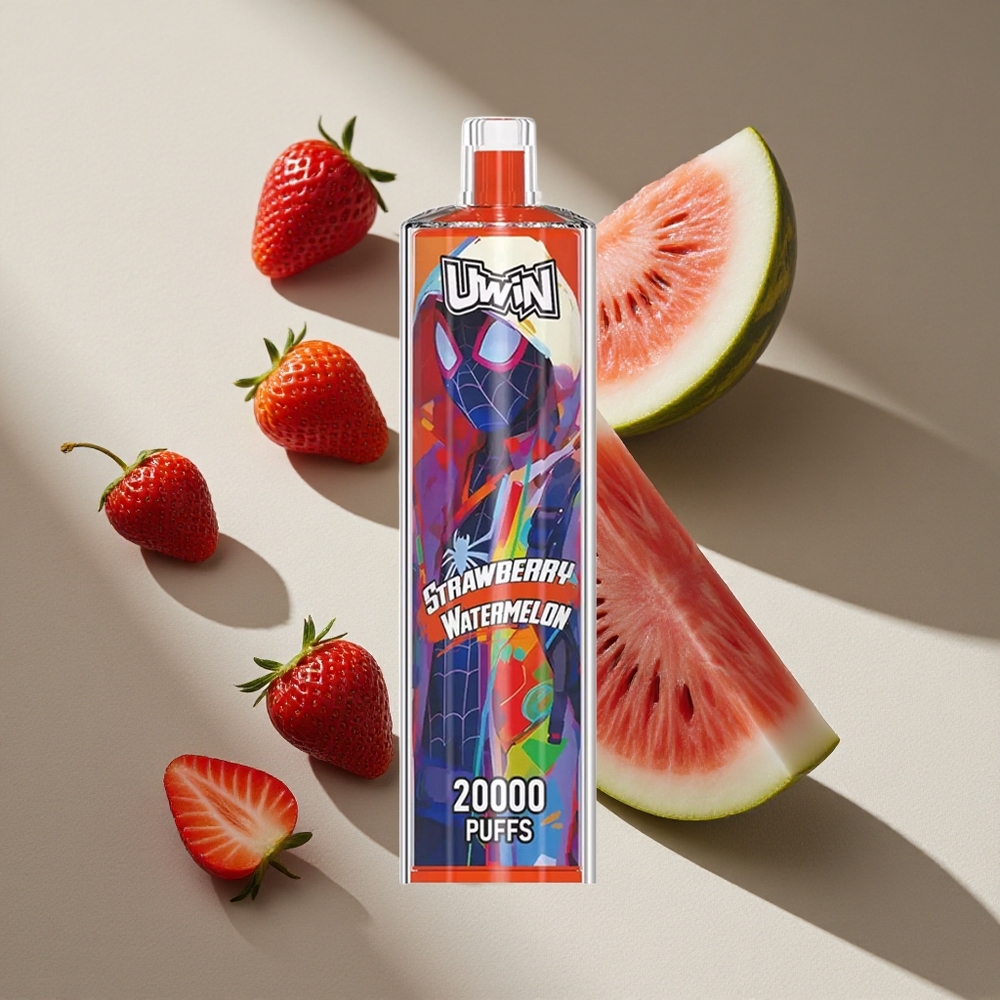 Uwin Shisha Hookah Crystal 20000 Puffs Strawberry Watermelon 650mAh Mesh Coil Australia wholesale