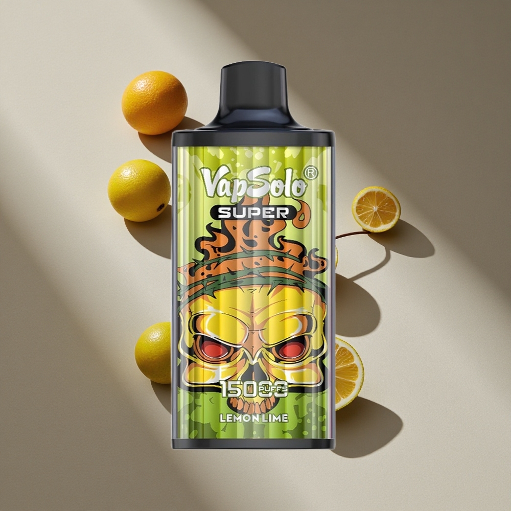 Vapsolo Super 15000 Puffs Lima Limon 40ml 850mah Australia Wholesale