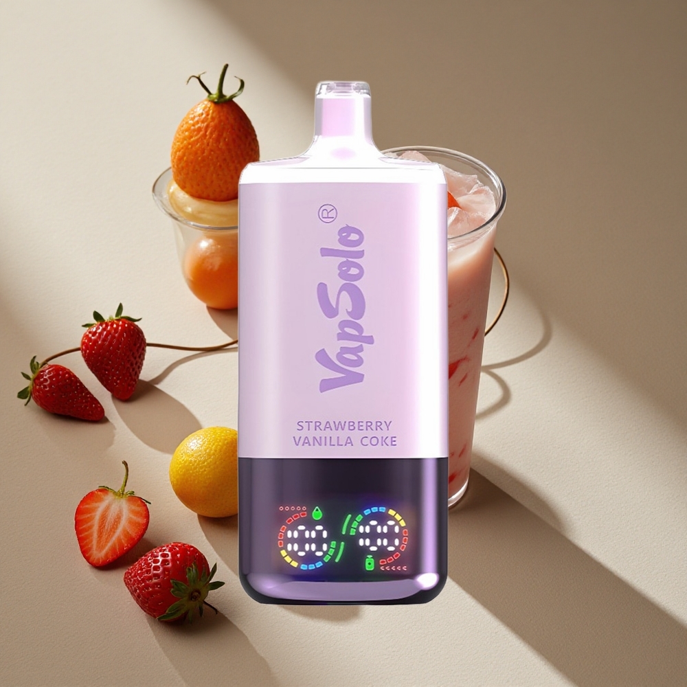VapSolo Triple 30000 Puffs 40ml Strawberry Vanilla Coke Type-C Australia wholesale