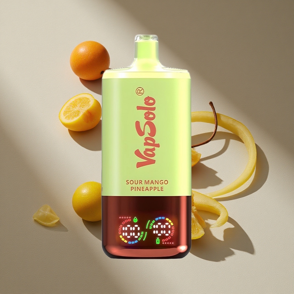VapSolo Triple 30000 Puffs Sour Mango Pineapple 40ml Type-C Australia wholesale
