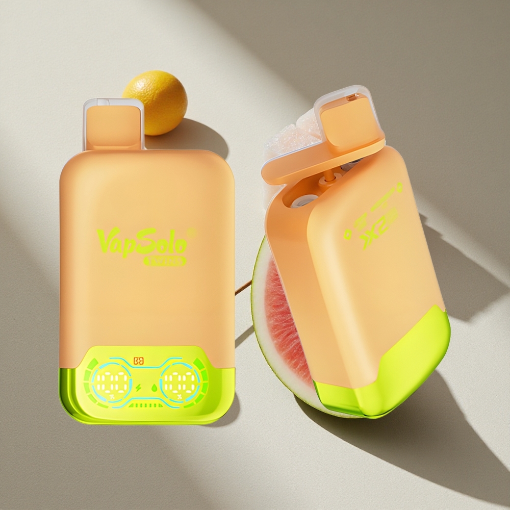 Vapsolo Twins 20000 Puffs Lemon Lime & Watermelon Ice Disposable Vape 40ml Type-C Australia wholesale