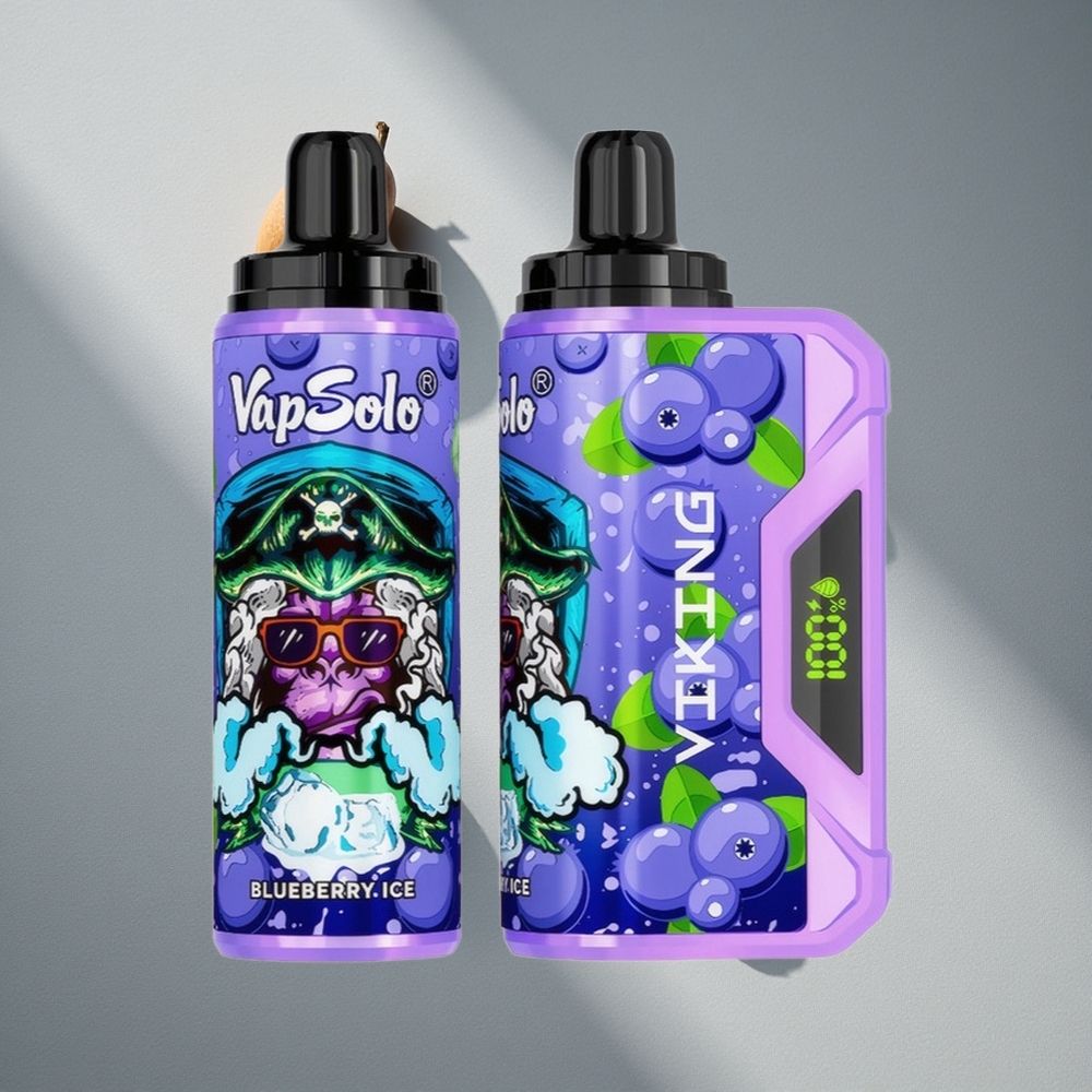 VapSolo VIKING 12000 Puffs Disposable Vape Blueberry 22ml Australia wholesale