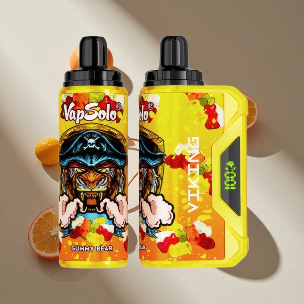 VapSolo VIKING 12000 Puffs Gummy Bear 22ml Australia wholesale