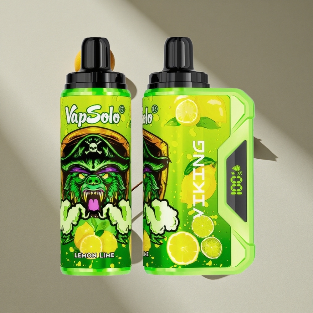VapSolo VIKING 12000 Puffs Lemon Lime 22ml Australia wholesale