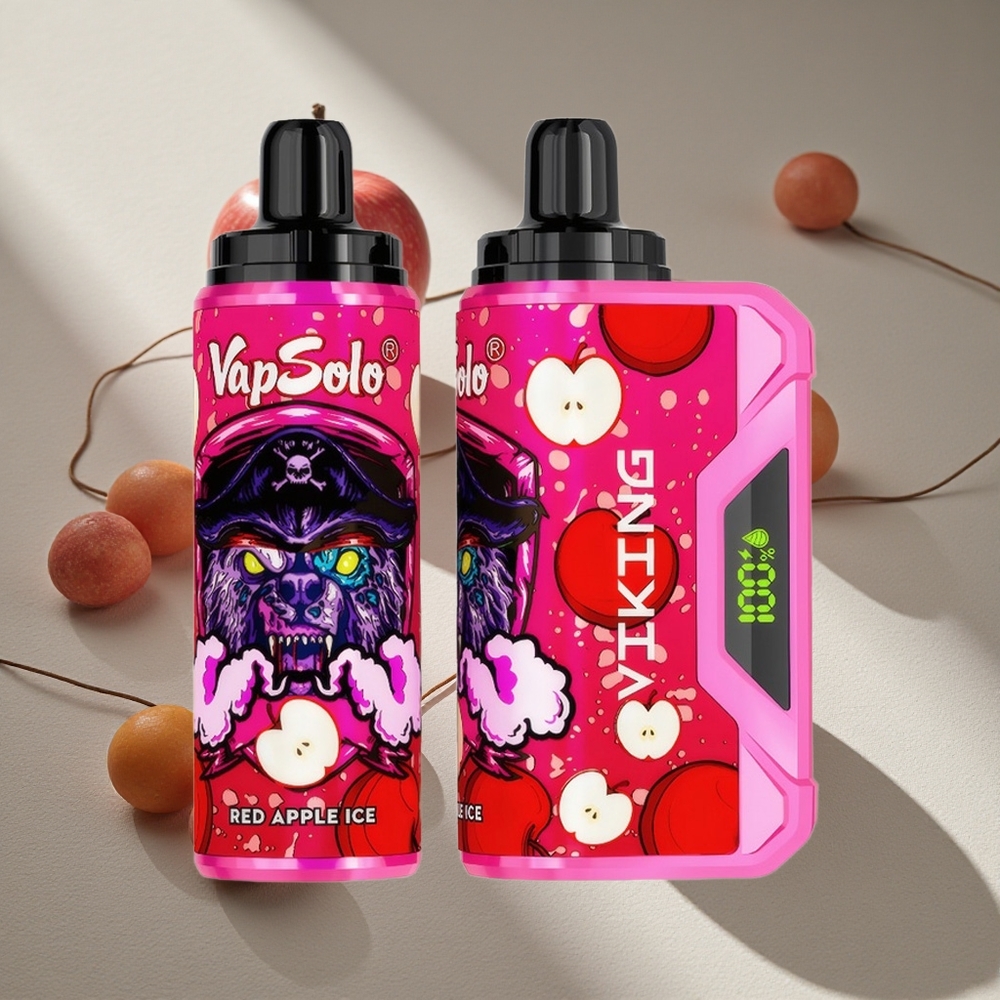 VapSolo VIKING 12000 Puffs Red Apple Ice 22ml Australia wholesale