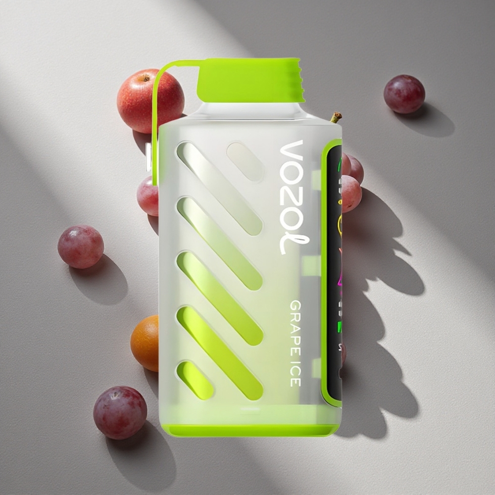VOZOL Gear Power 20000 Puffs Grape Ice Dual Mesh Coil Full Screen Display Australia wholesale