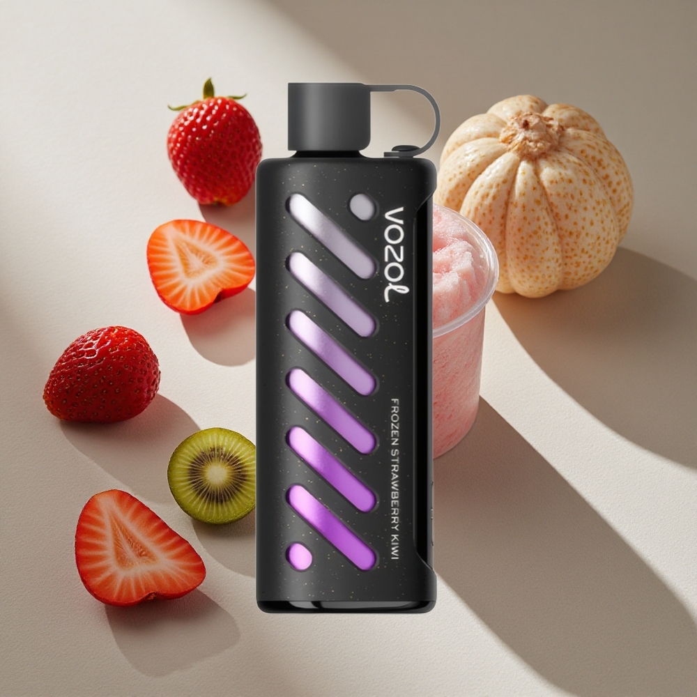 VOZOL Gear Shisha 25000 Puffs Frozen Strawberry Kiwi Dual Mesh Dual Modes Australia wholesale