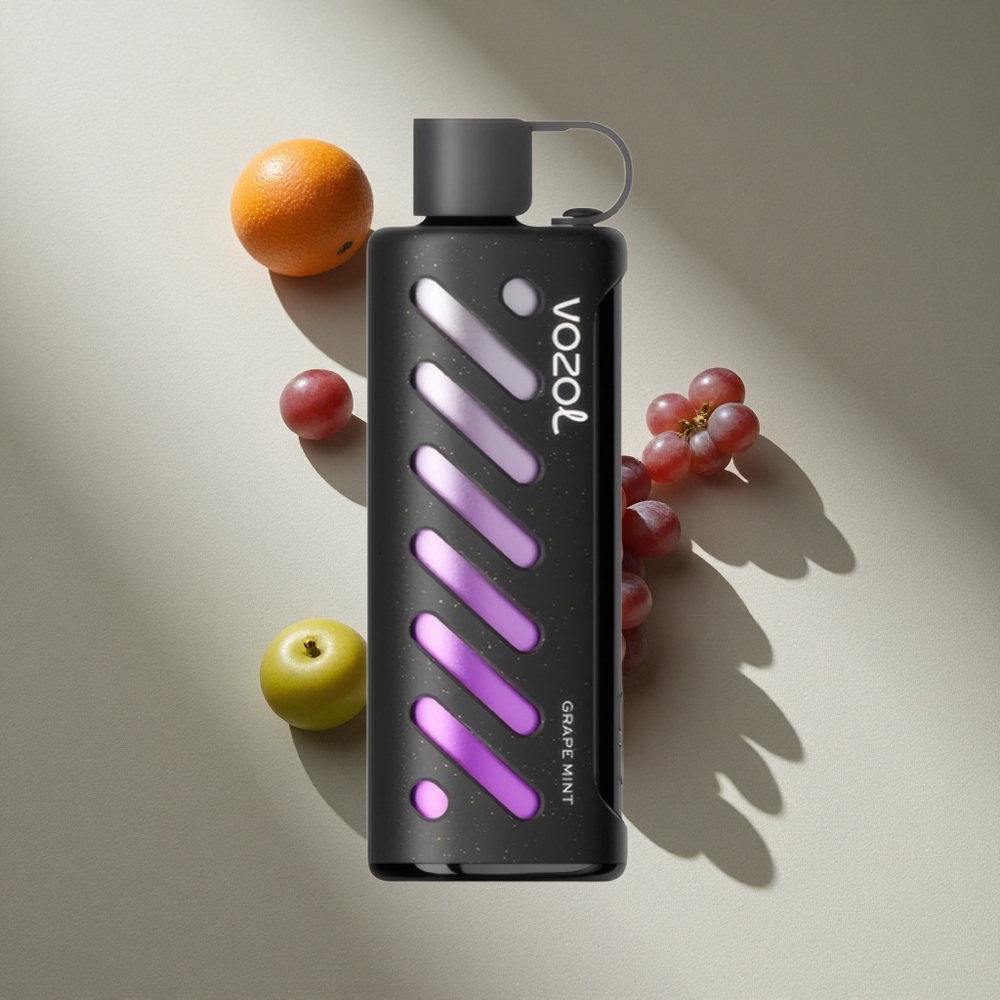 VOZOL Gear Shisha 25000 Puffs Grape Mint Dual Mesh Dual Modes Australia wholesale