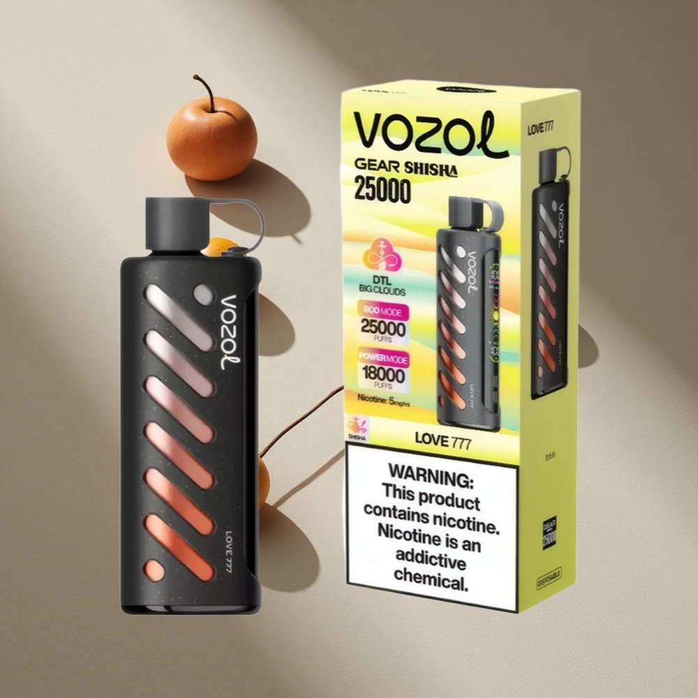 VOZOL Gear Shisha 25000 Puffs Love 777 Dual Mesh Dual Modes Australia wholesale