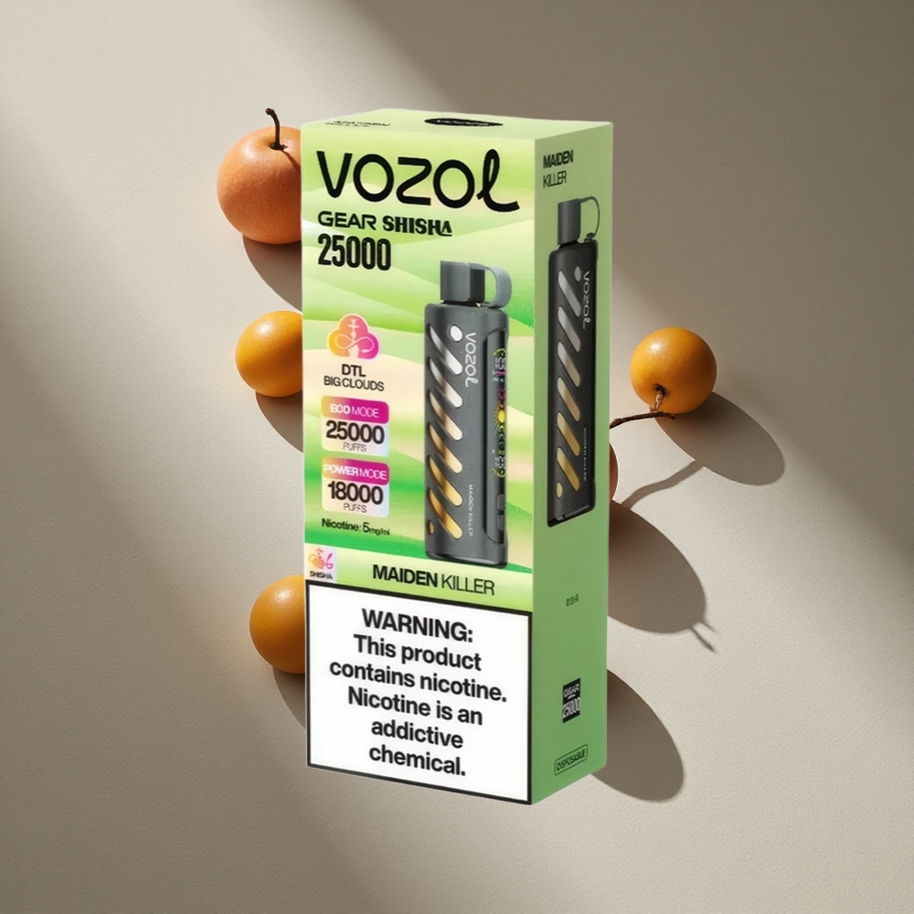 VOZOL Gear Shisha 25000 Puffs Maiden Killer Dual Mesh Dual Modes Australia wholesale