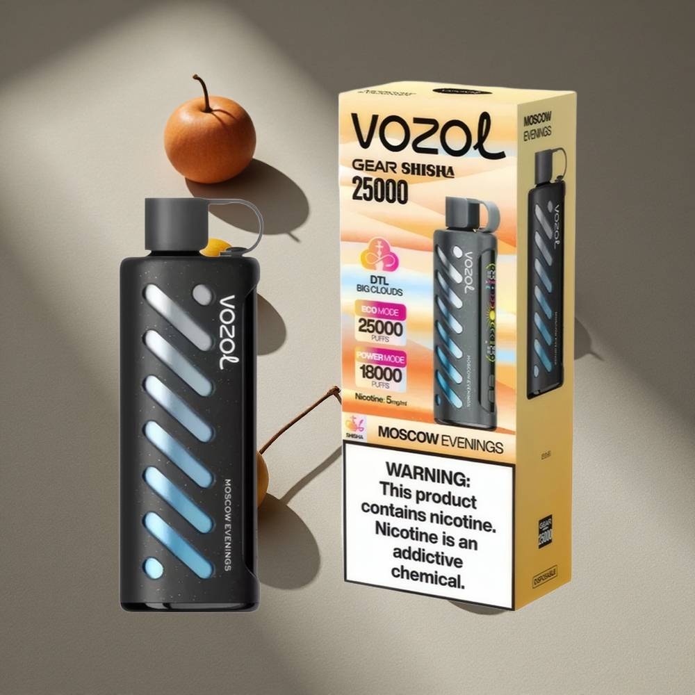 VOZOL Gear Shisha 25000 Puffs Moscow Evenings Dual Mesh Dual Modes Australia wholesale