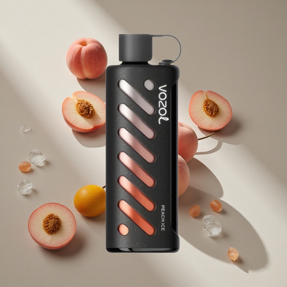 VOZOL Gear Shisha 25000 Puffs Peach Ice Dual Mesh Dual Modes Australia wholesale