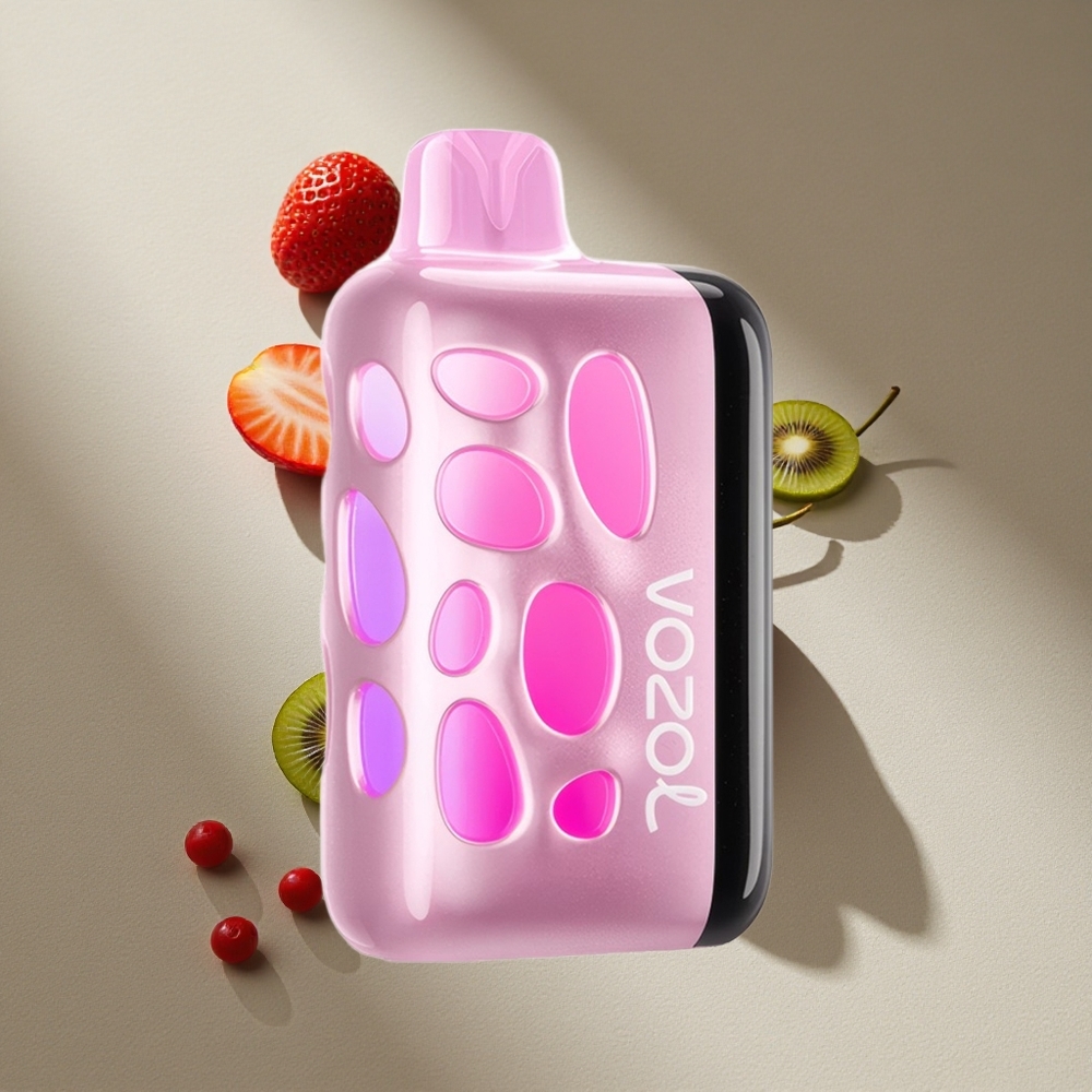 VOZOL RAVE 40000 270 Degrees Vibrant Glow Design Strawberry Kiwi 1000mAh Battery Capacity Australia Wholesale