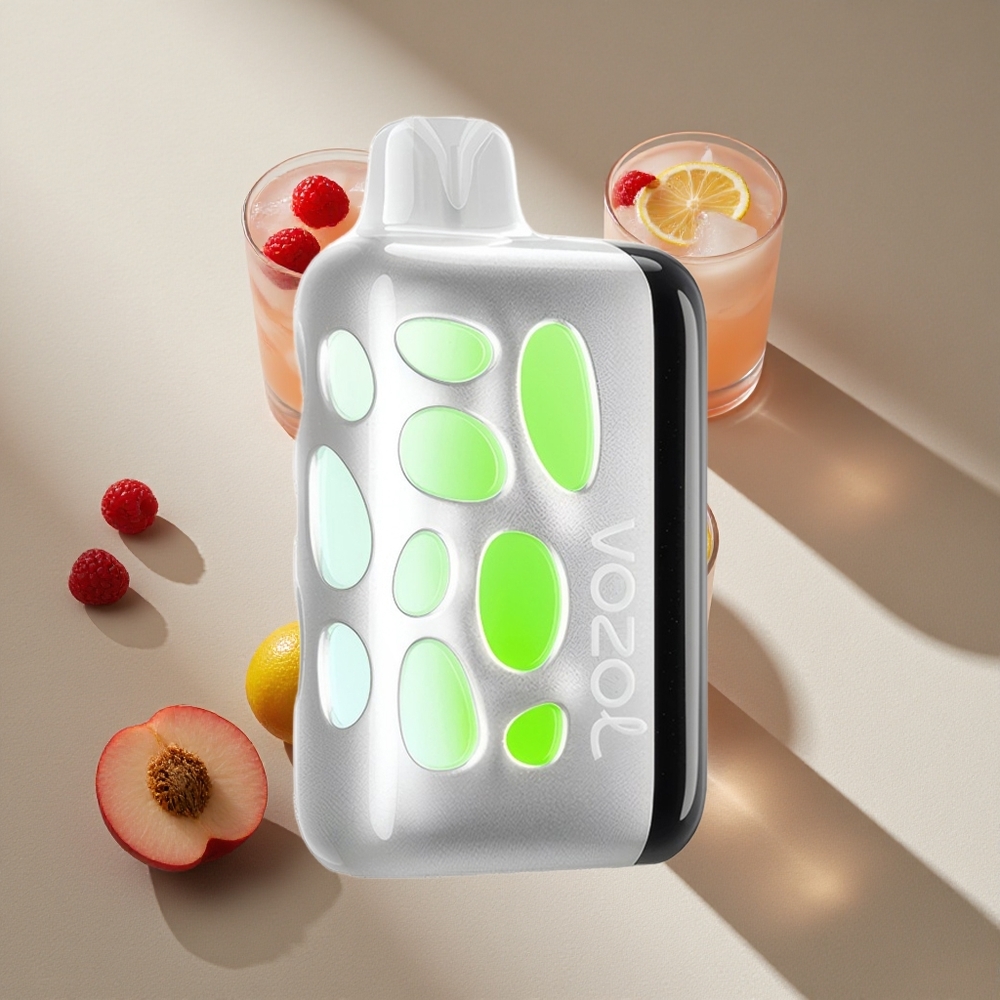 VOZOL RAVE 40000 Disposable Vape 1000mAh Battery Capacity 80% Charged in 20 Mins Peach Raspberry Lemonade Australia wholesale
