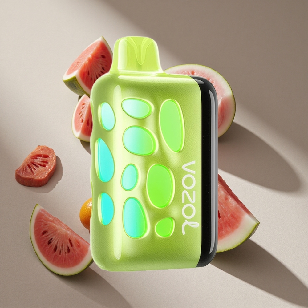VOZOL RAVE 40000 Disposable Vape Watermelon Bubblegum 270 Degrees Vibrant Glow Design 80% Charged in 20 Mins Australia Wholesale