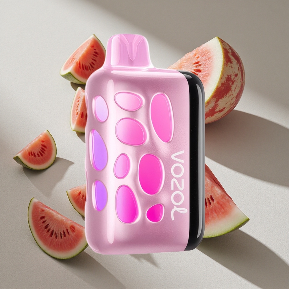 VOZOL RAVE 40000 Disposable Vape Watermelon Ice 270 Degrees Vibrant Glow Design 1000mAh Battery Capacity Australia Wholesale