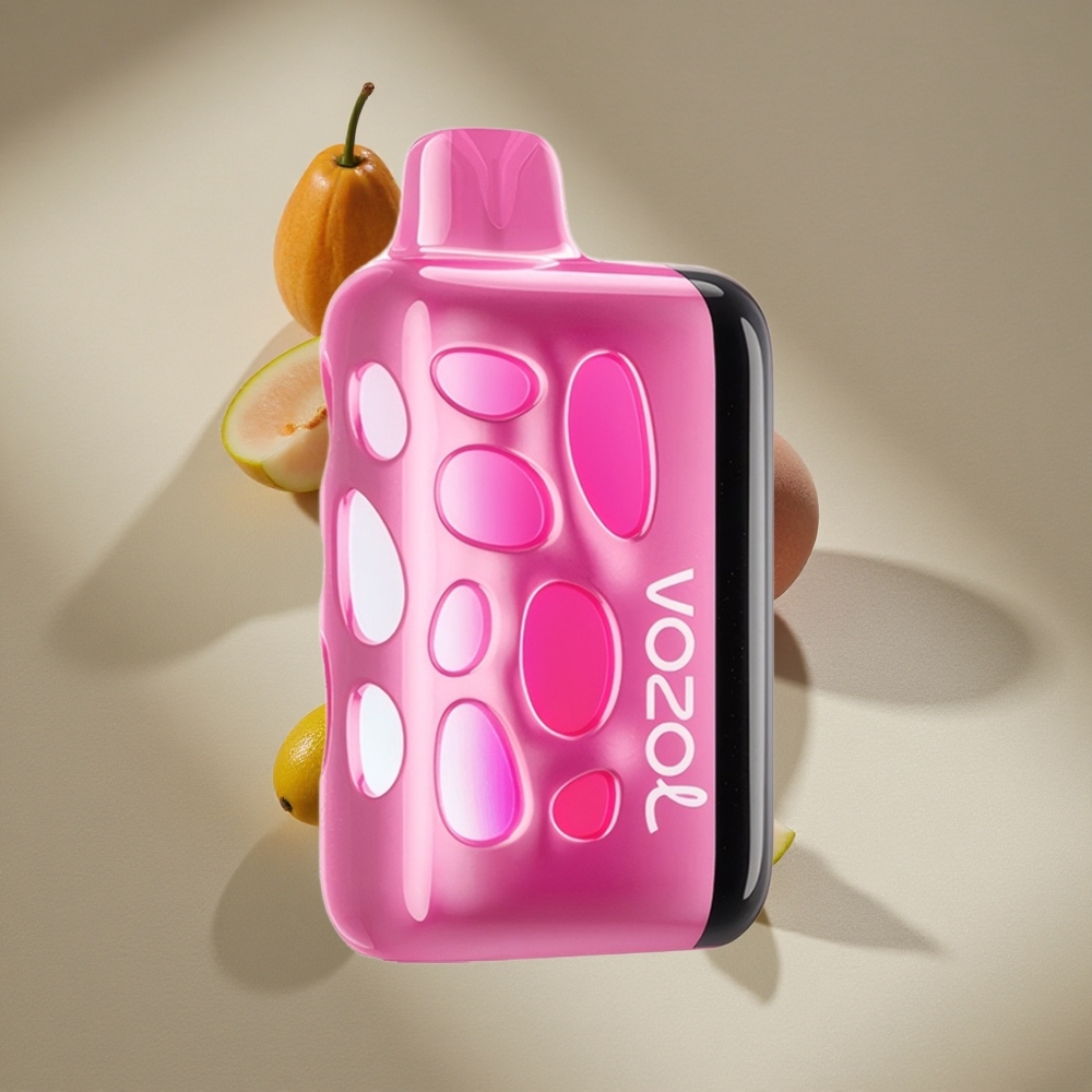 VOZOL RAVE 40000 Strawmelon Peach 270 Degrees Vibrant Glow Design Eclipse Vaping Animation Australia Wholesale