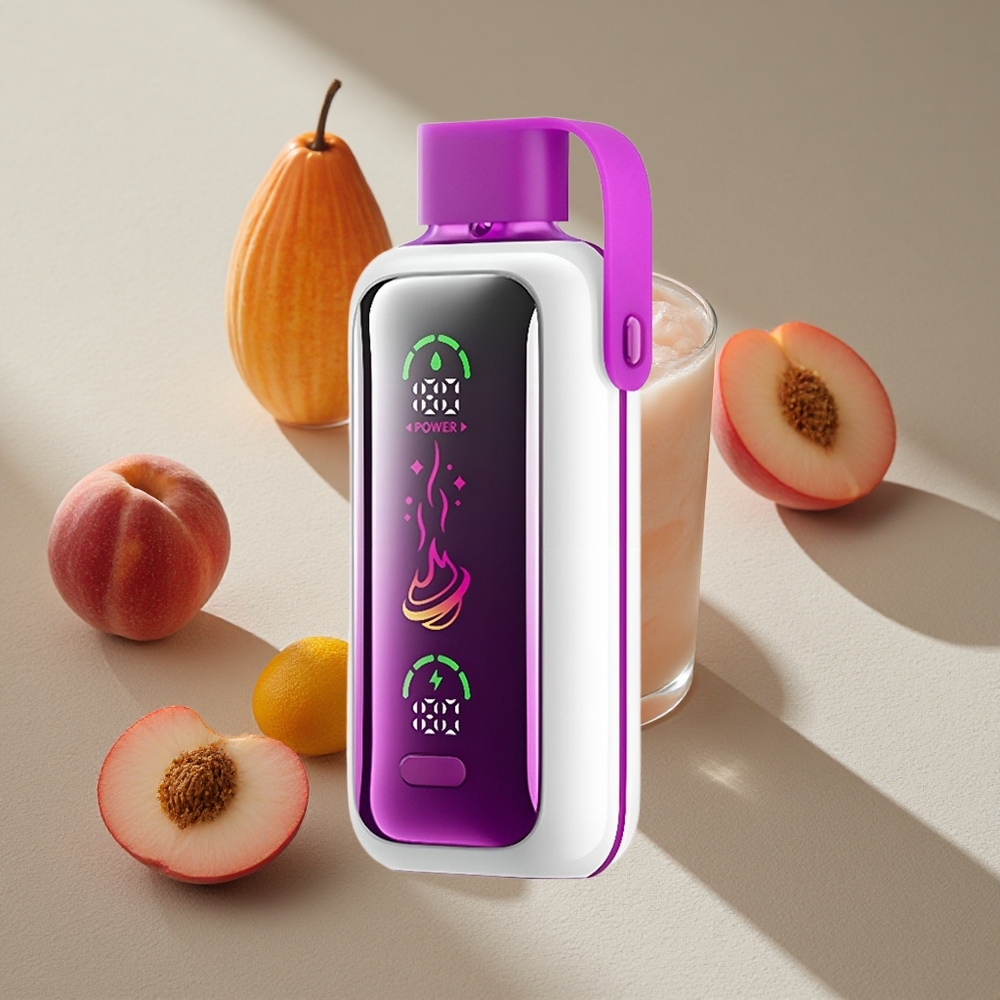 VOZOL Star 20000 Puffs Dual Mesh Peach Ice Australia wholesale