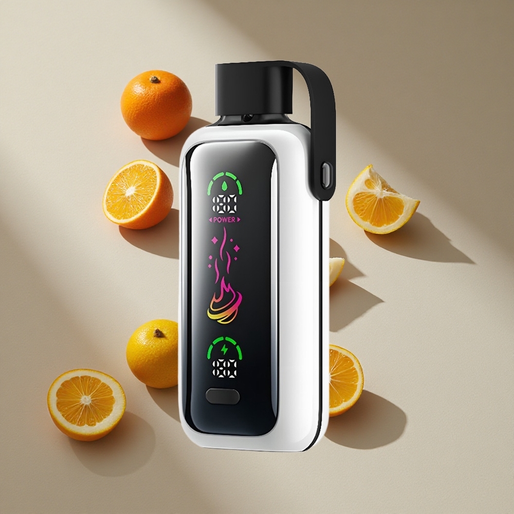 VOZOL Star 20000 Puffs Orange Pineapple Lychee 2.2" HD Mirror Screen Dual Mesh Australia Wholesale