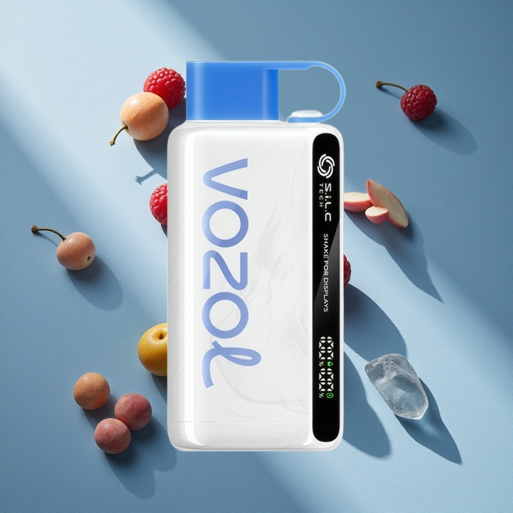 VOZOL STAR 9000/12000 Disposable Vape Blue Razz Ice with 650mAh Battery Capacity and Mouthpiece Protection Australia wholesale