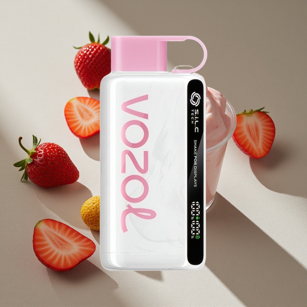 VOZOL STAR 9000/12000 Disposable Vape Strawberry Ice Cream with 650mAh Battery & 30% Faster Charge Australia wholesale