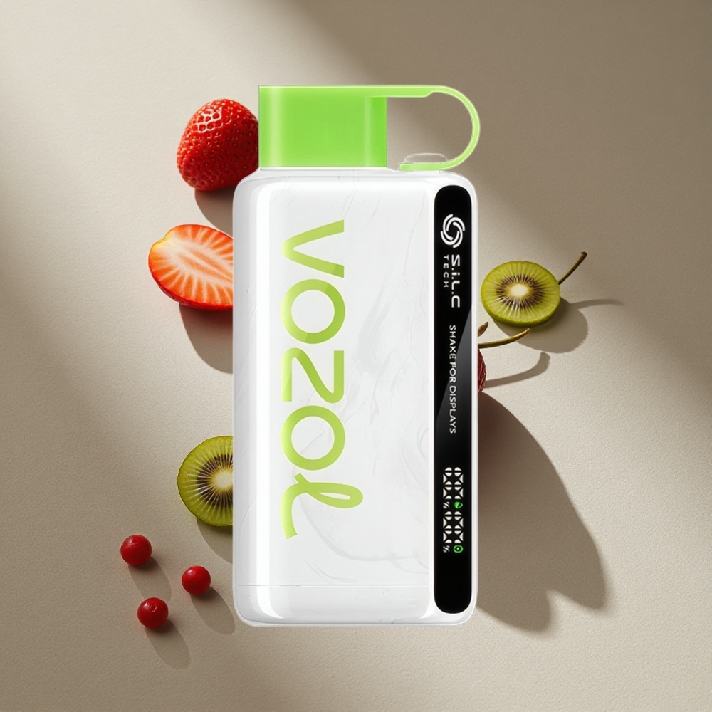 VOZOL STAR 9000/12000 Disposable Vape Strawberry Kiwi 650mAh Made with Post-Consumer Recycled Plastic Australia Wholesale