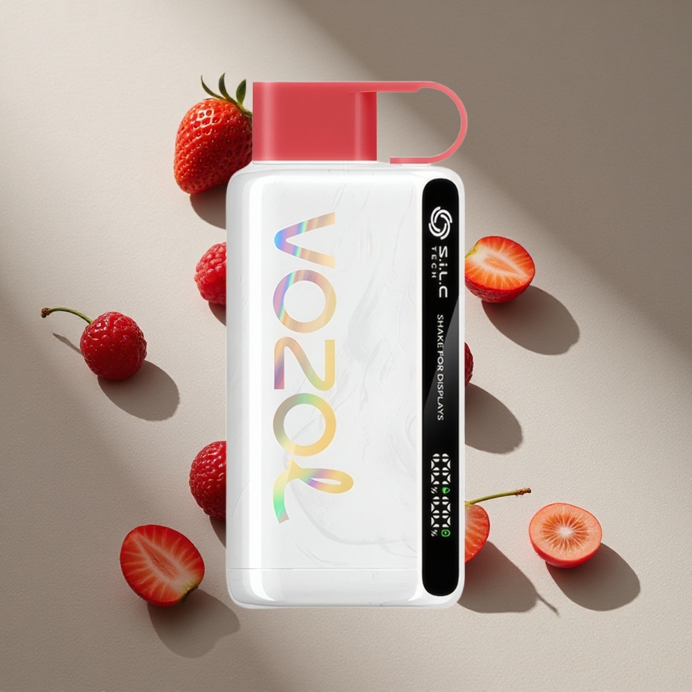 VOZOL STAR 9000/12000 Disposable Vape Strawberry Raspberry Cherry 650mAh 30% Faster Charge Australia Wholesale