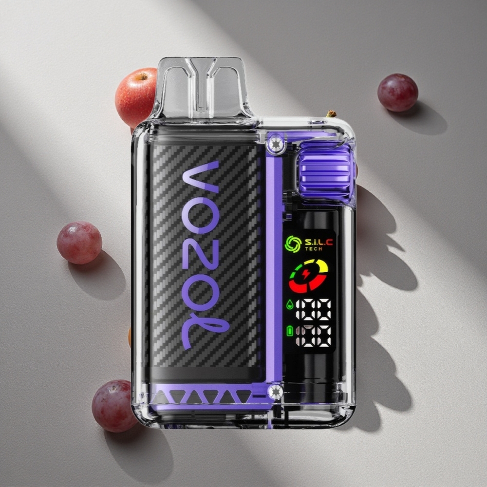 VOZOL Vista 20000 Puffs Grape Ice Rechargeable Battery 650mAh MTL Vaping Australia wholesale