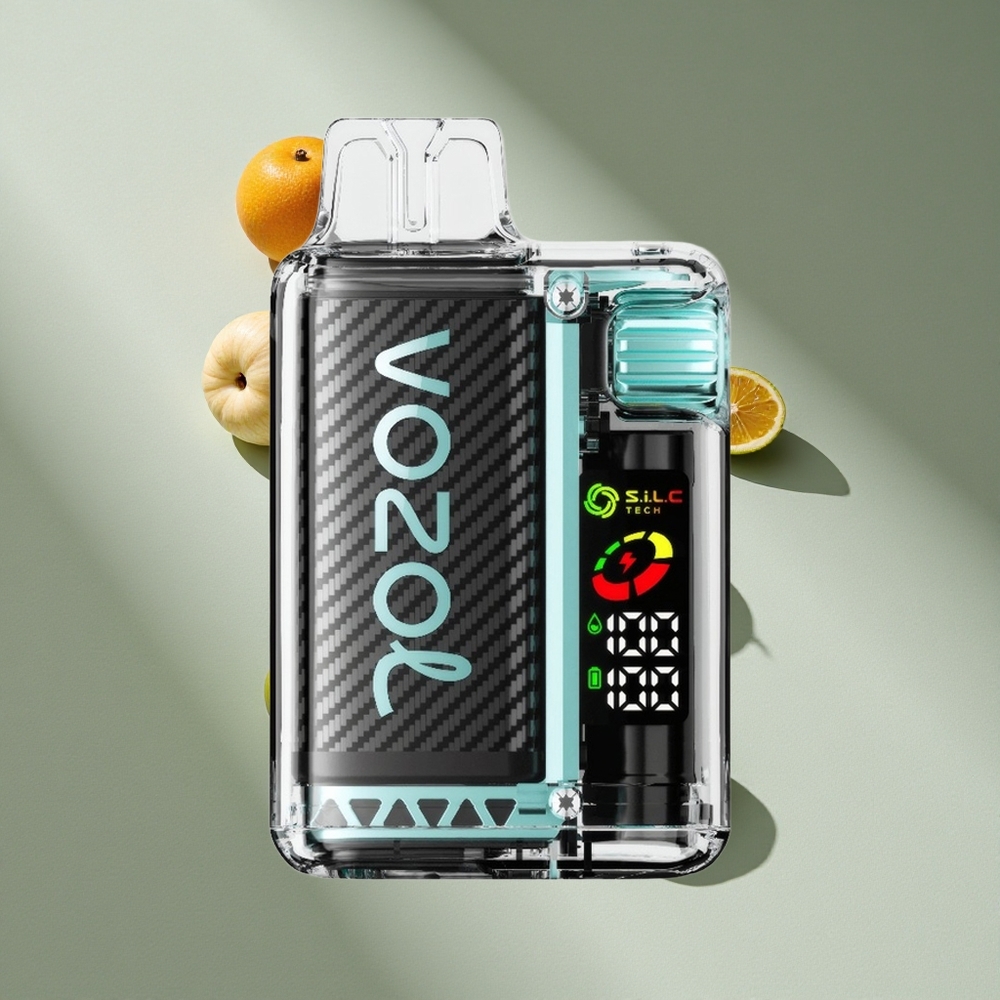 VOZOL Vista 20000 Puffs Miami Mint 6-Level Watt Output Adjustment 650mAh Battery Australia Wholesale