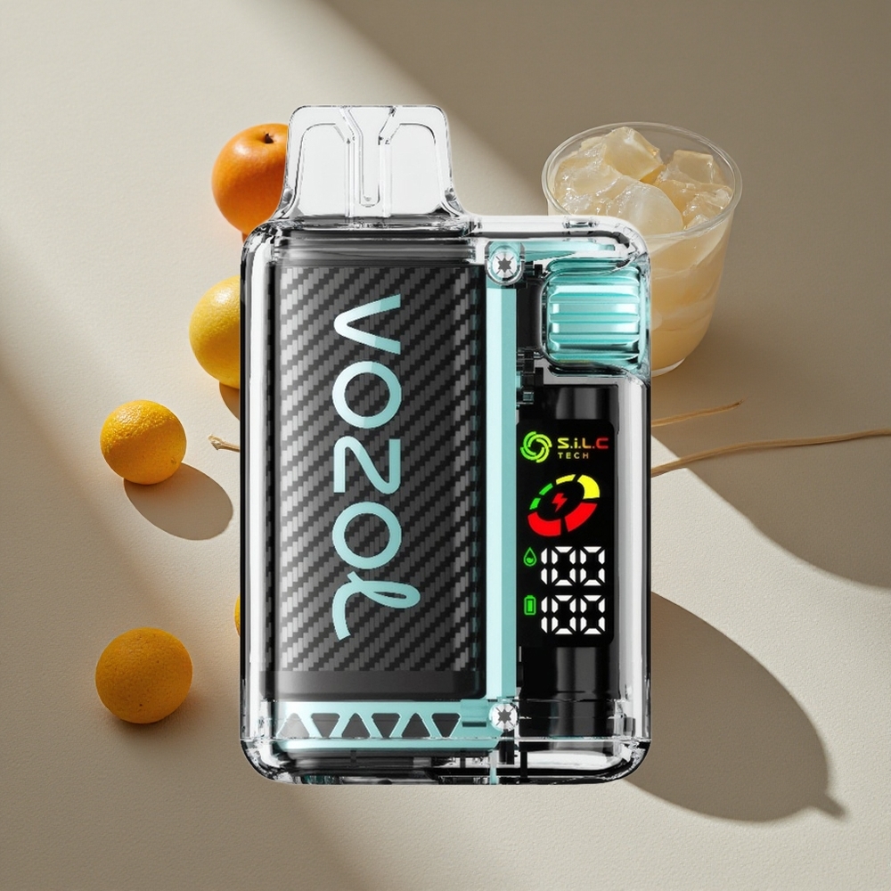 VOZOL Vista 20000 Puffs Sour Apple Ice Disposable Vape with OLED Screen and MCU Chip Australia Wholesale