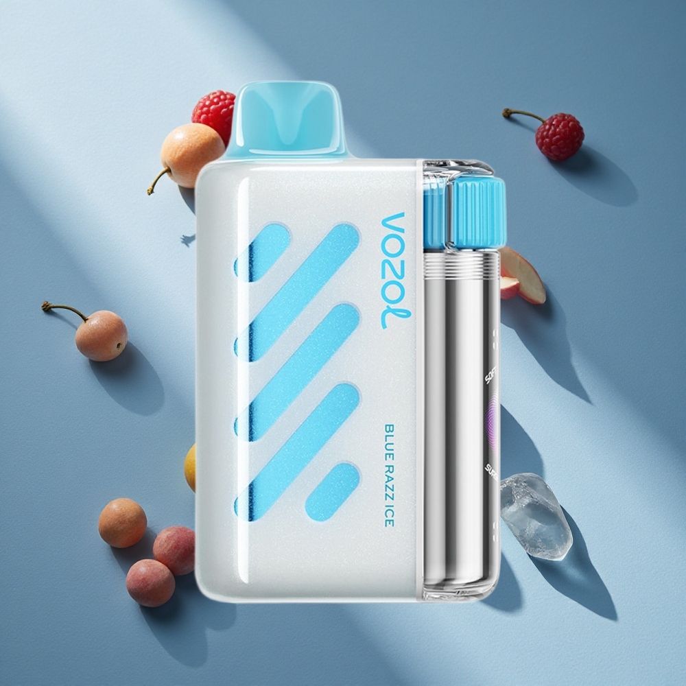 VOZOL VISTA 40000 Puffs MTL Rechargeable Blue Razz Ice Mesh Coil Australia wholesale